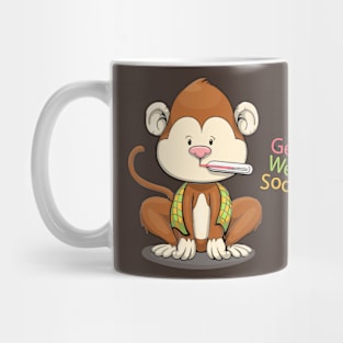 Get Well Soon Cute Monkey Mug